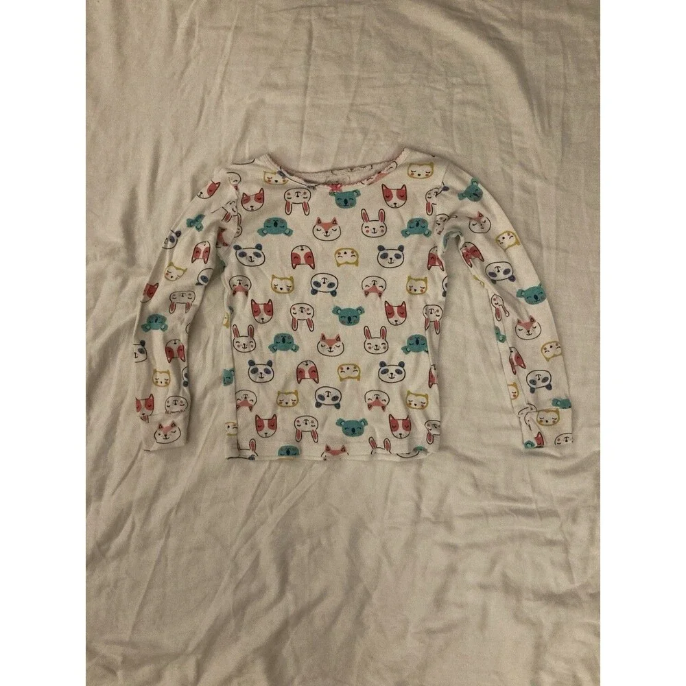 5T Carter’s girl clothes - 2 piece outfit | animal theme